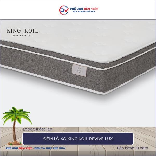 Đệm lò xo King Koil Revive Lux 3